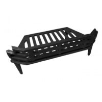 WW/Victorian Cast Iron Fire Grate with Coal Guard