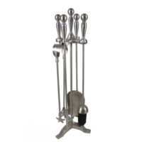 Castle Living Ball 5 Piece Companion Set Pewter 23 inch/58cm