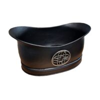 Castle Living Celtic Log Bucket Black 54cm