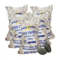 Special Coal Briquettes/Ovoids 40kg Bag - 5 Bags Offer